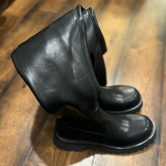 JEFFREY CAMPBELL all Thigh High Boots - Besos Lug Sole NWOT - Picture 5 of 14